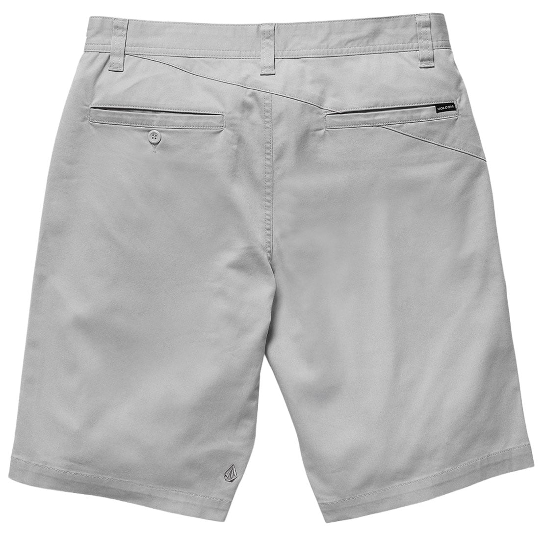 Volcom Frickin Modern 21" Men's Stretch Walk Shorts - Tower Grey – back view