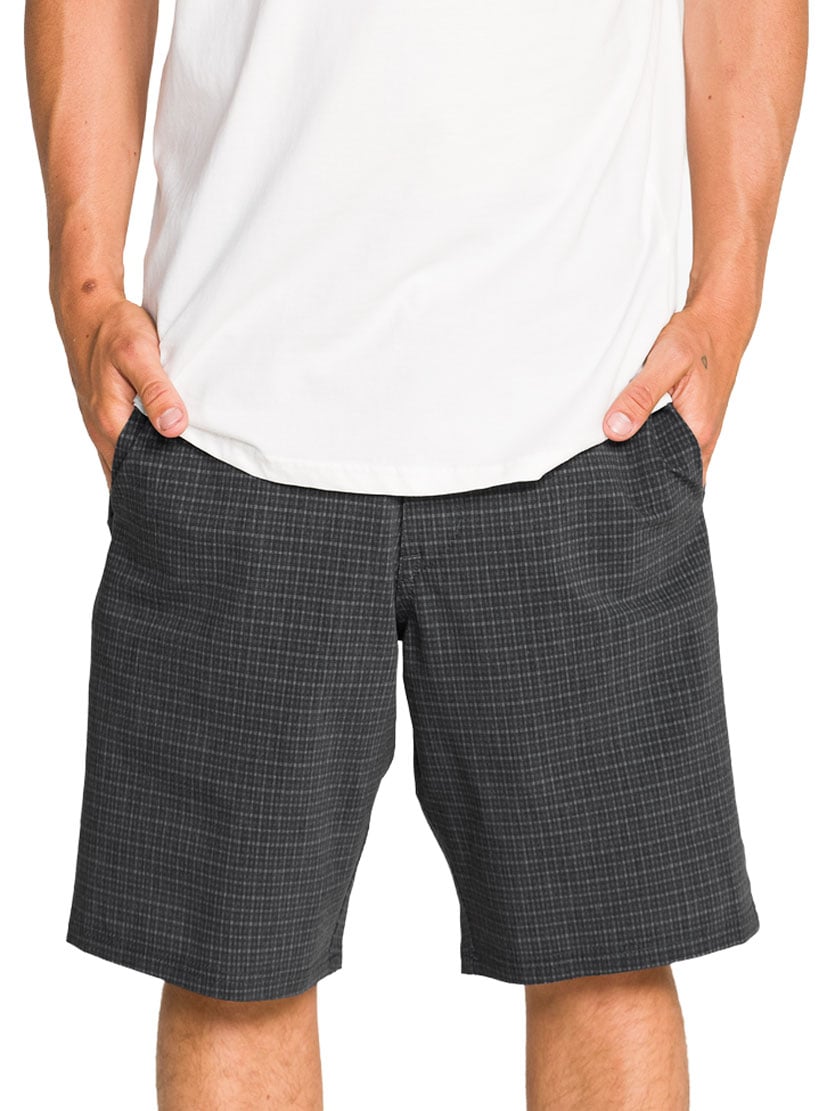 Volcom Mix Frickin Cross Shred 20" Men's Hybrid Shorts - Black – alternate view 1