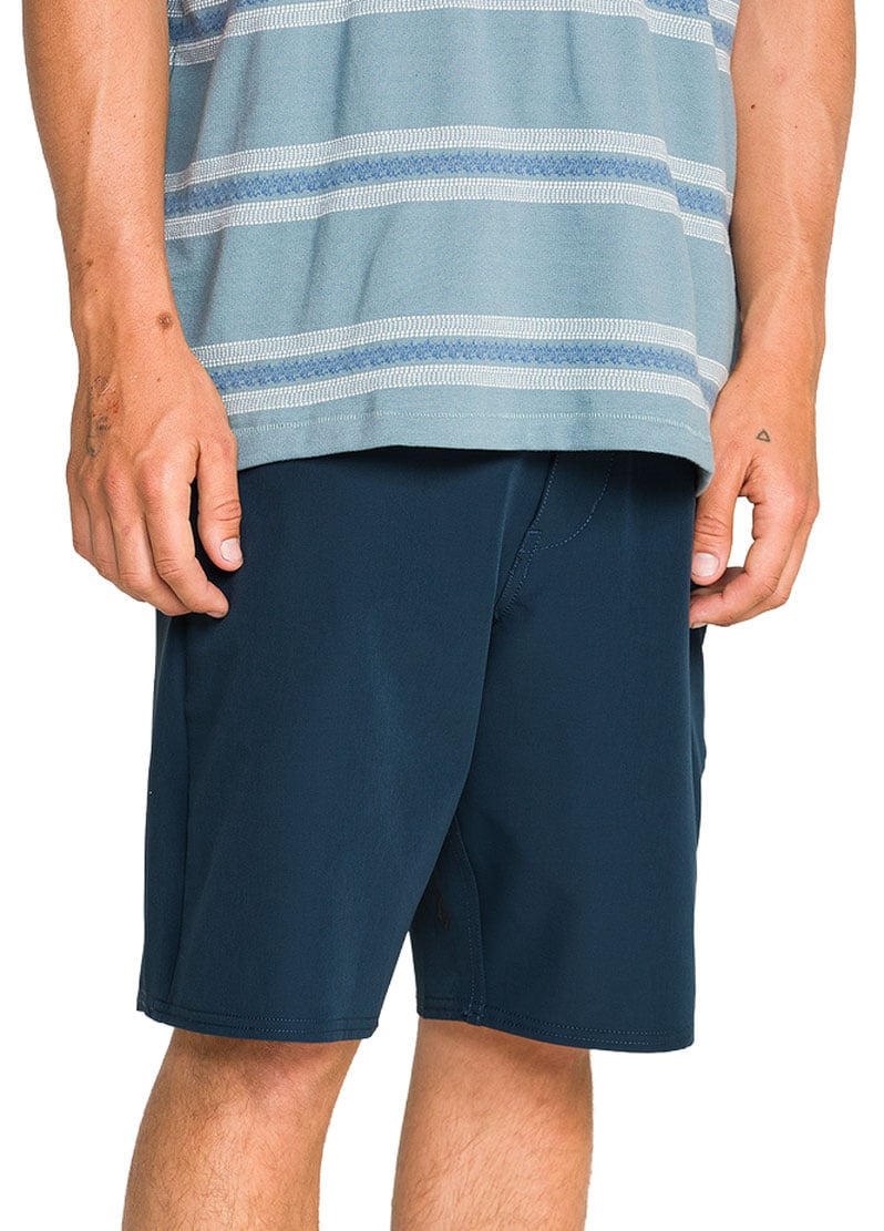 Volcom Harbor 20" Men's Hybrid Shorts - Midnight Blue – alternate view 1