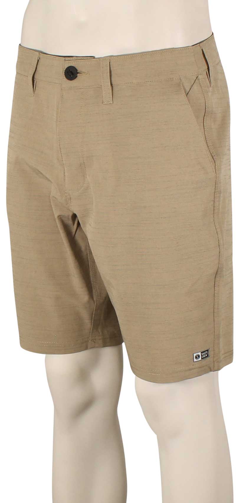 Salty Crew Drifter Hybrid Walk Shorts - Khaki