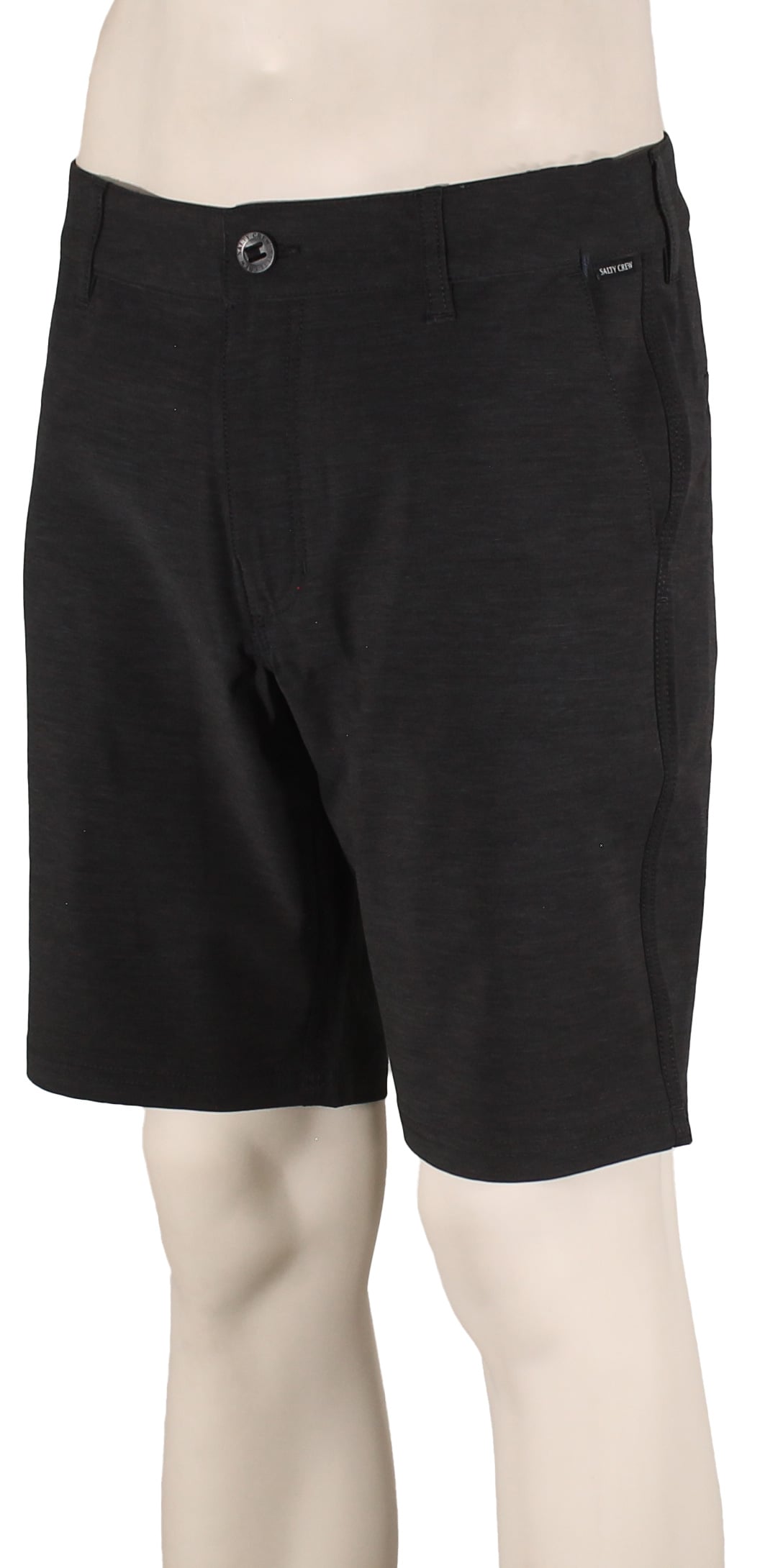 Salty Crew Drifter 19" Hybrid Walk Shorts - Black