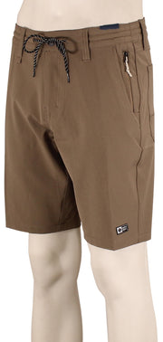 Salty Crew Midway 19" Utility Hybrid Shorts - Earth
