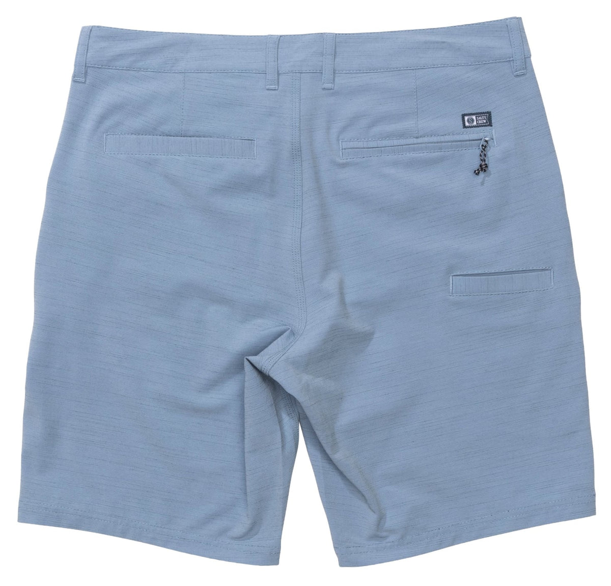 Salty Crew Drifter Slub 19" Men's Hybrid Walk Shorts - Coast Blue – back view