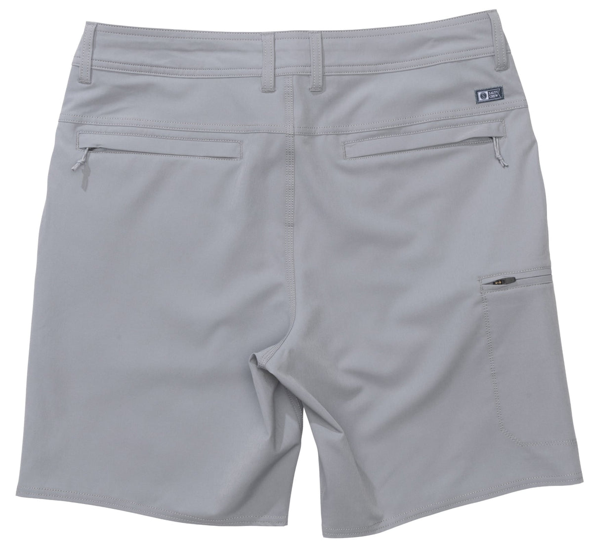 Salty Crew Transom Tech 19" Men's Hybrid Walk Shorts - Quarry – back view