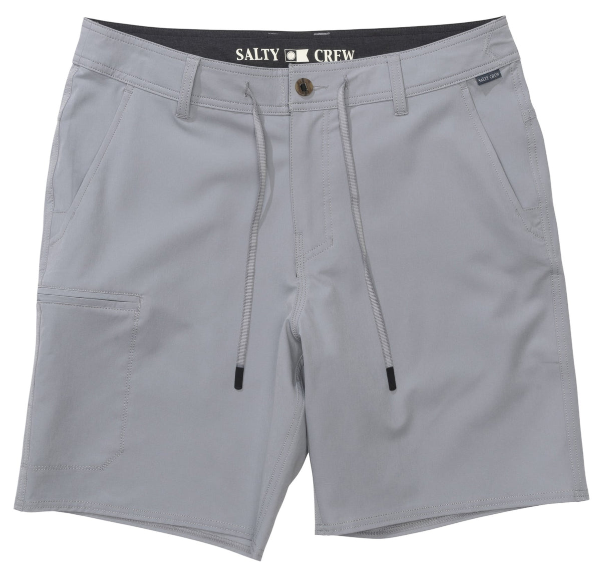 Salty Crew Transom Tech 19" Men's Hybrid Walk Shorts - Quarry
