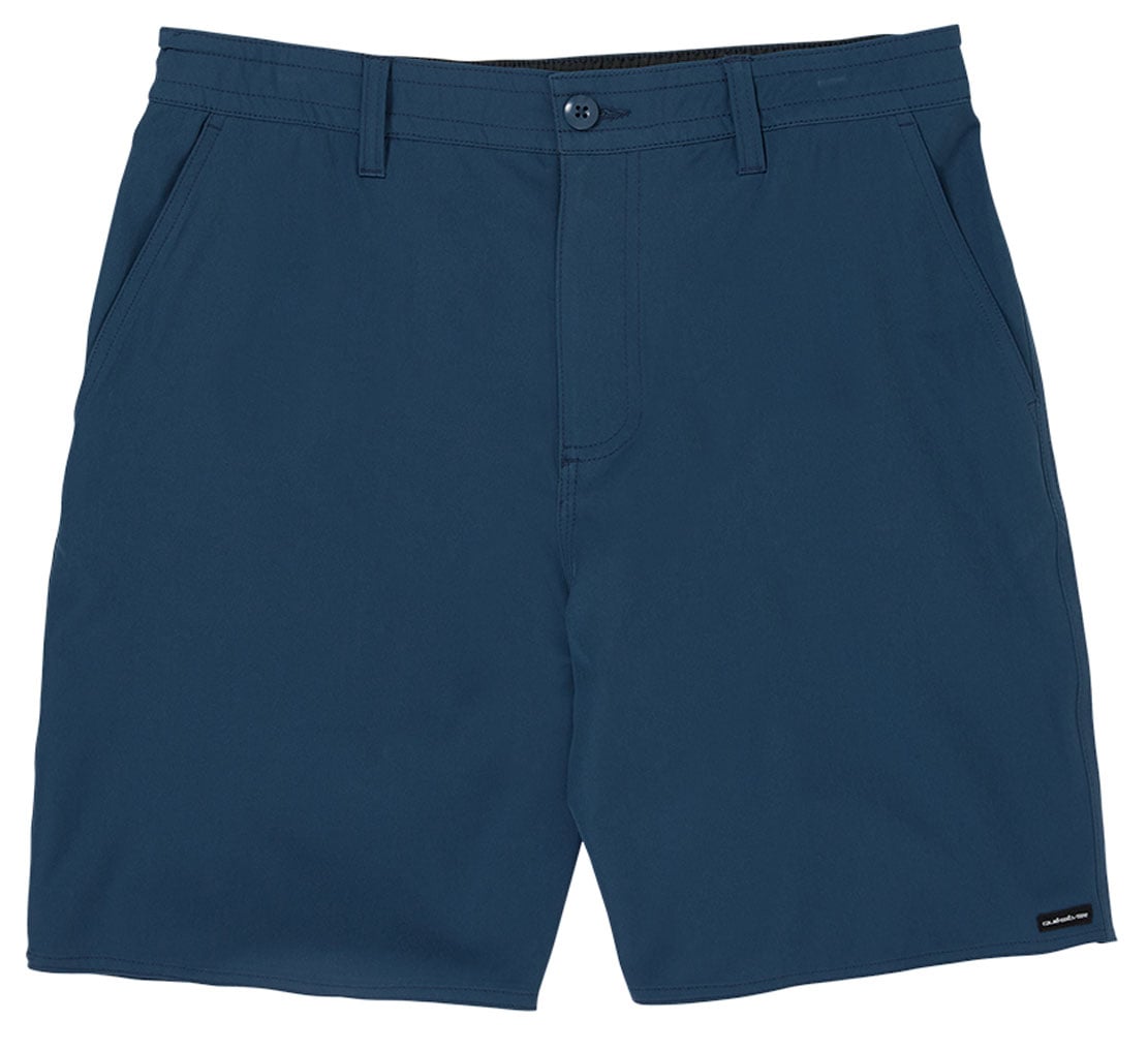 Quiksilver Waterman Strands 19" Amphibian Hybrid Shorts - Surfsilk, Dark Denim
