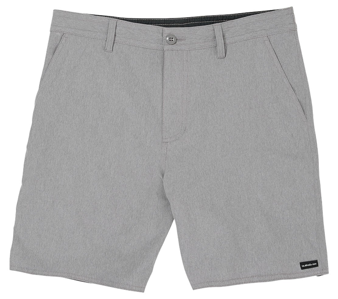 Quiksilver Waterman Strands 19" Amphibian Hybrid Shorts - Surfsilk, Frost Grey