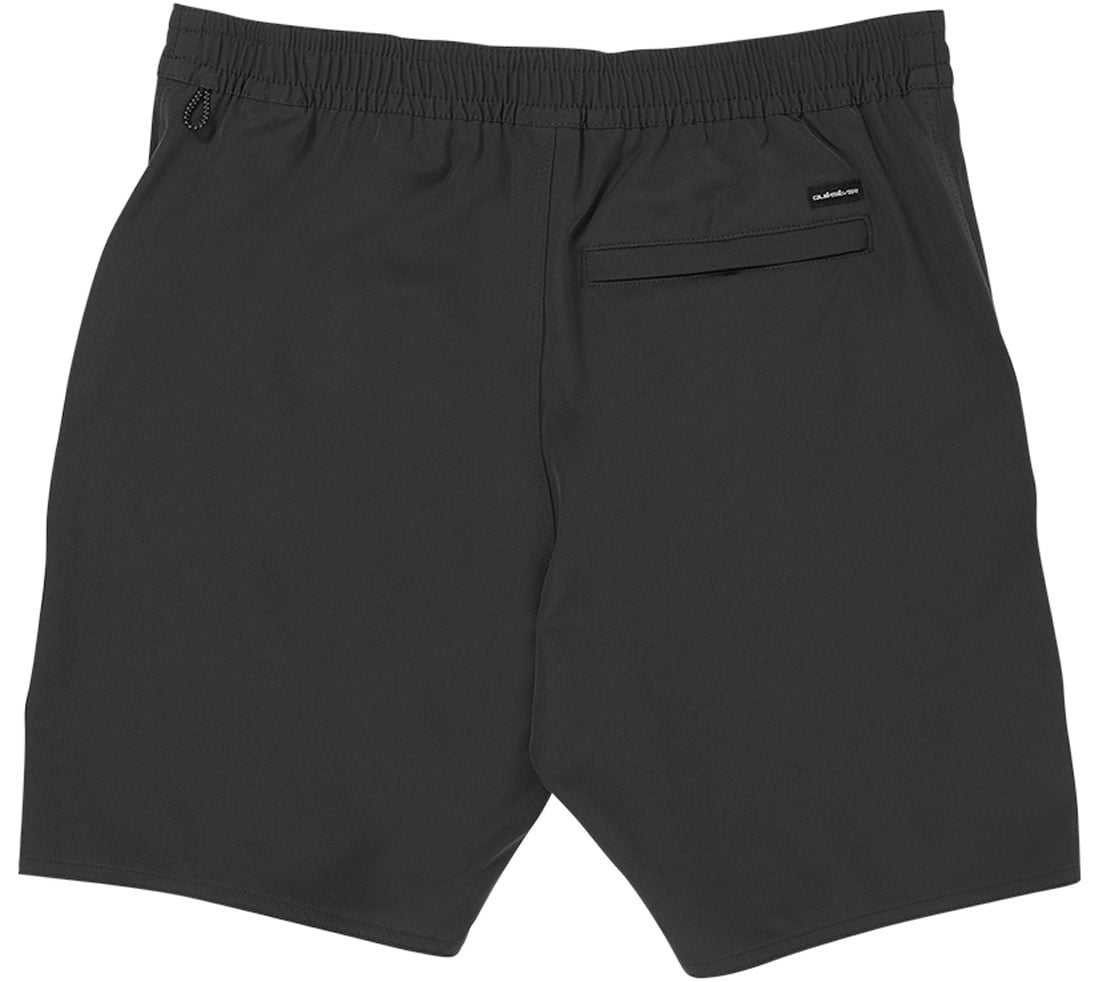 Quiksilver Waterman Strands 19" Amphibian Hybrid Shorts - Surfsilk, Phantom – back view