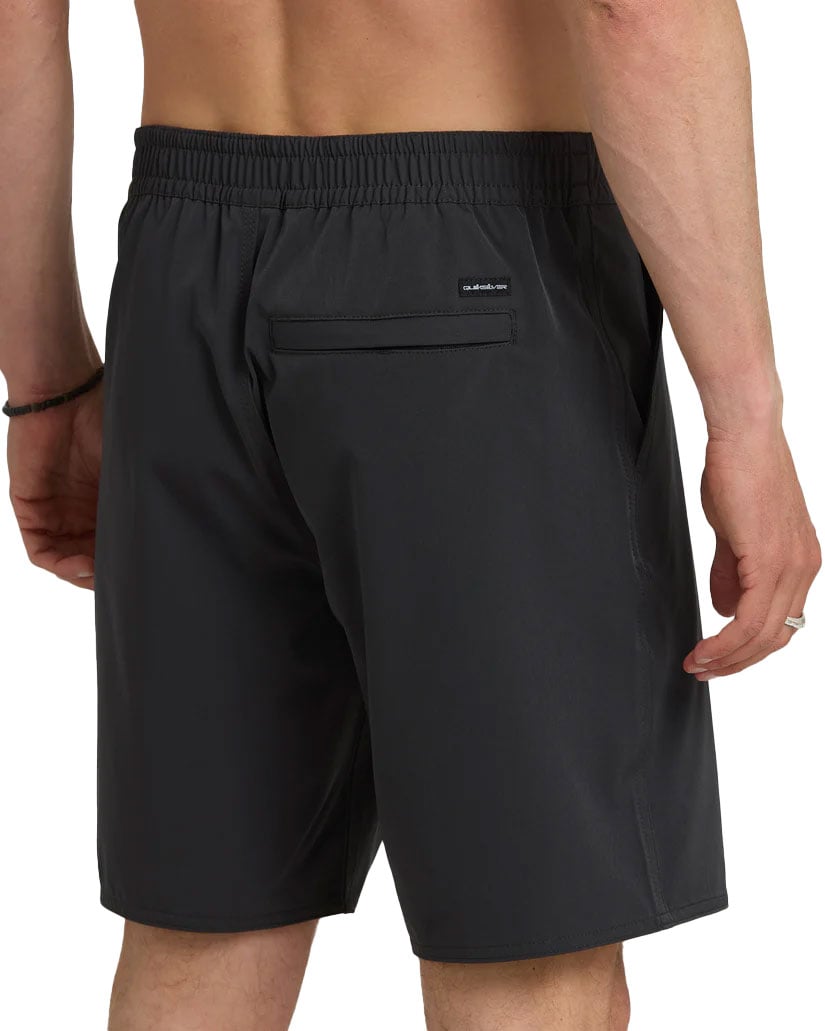Quiksilver Waterman Strands 19" Amphibian Hybrid Shorts - Surfsilk, Phantom – alternate view 1