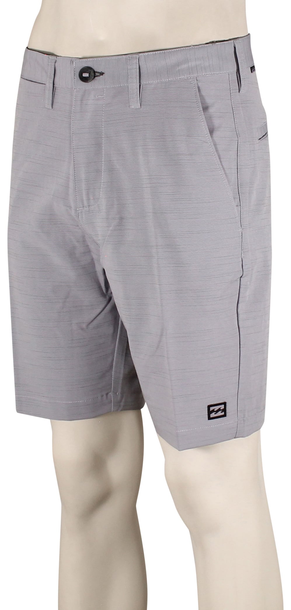 Billabong Crossfire Slub Mid 19" Hybrid Shorts - Grey Violet