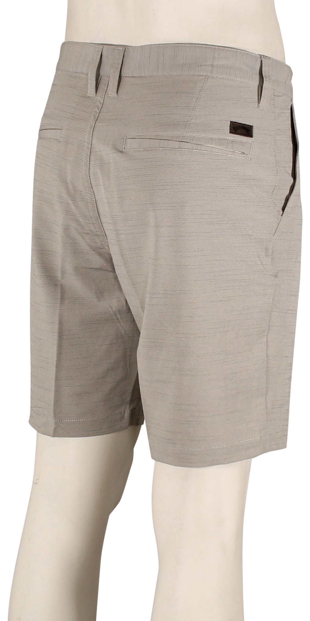 Billabong Crossfire Slub Mid 19" Hybrid Shorts - Stone – back view
