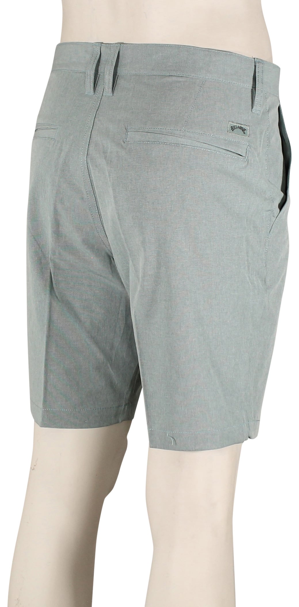 Billabong Crossfire Mid 19" Hybrid Shorts - Jade Stone – back view