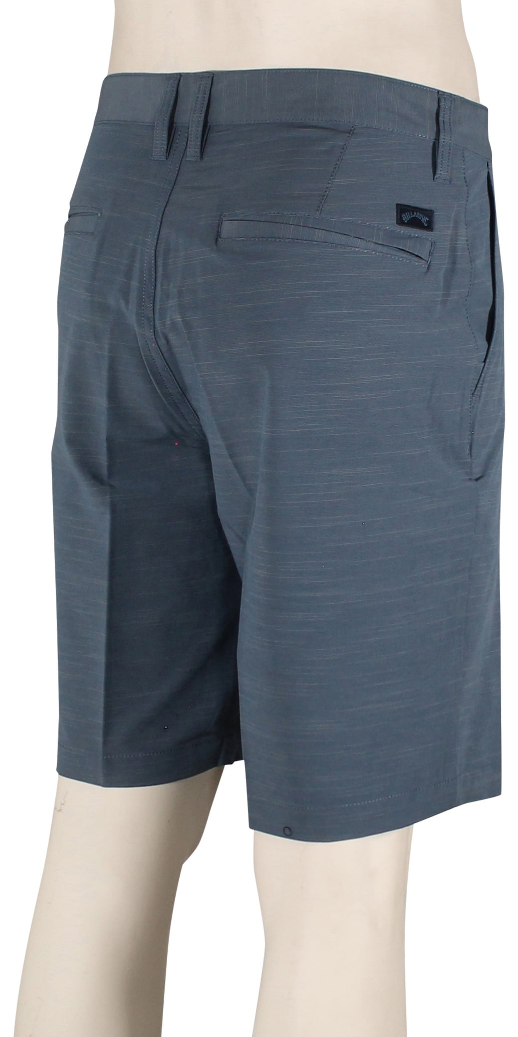 Billabong Crossfire Slub 21" Hybrid Shorts - Slate Blue – back view