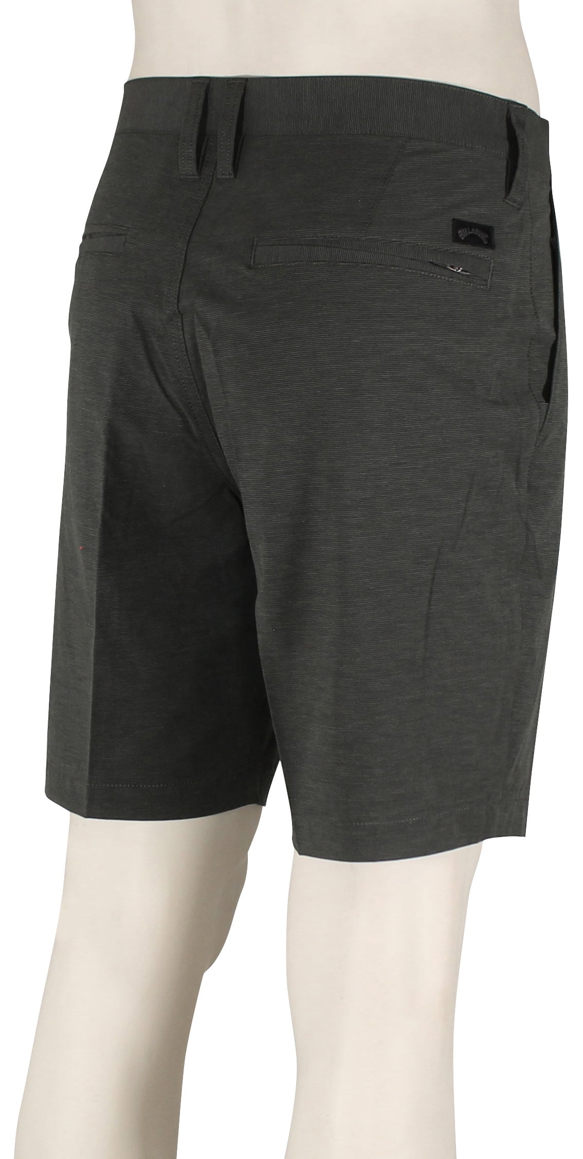 Billabong Crossfire 19" Hybrid Shorts - Asphalt – back view