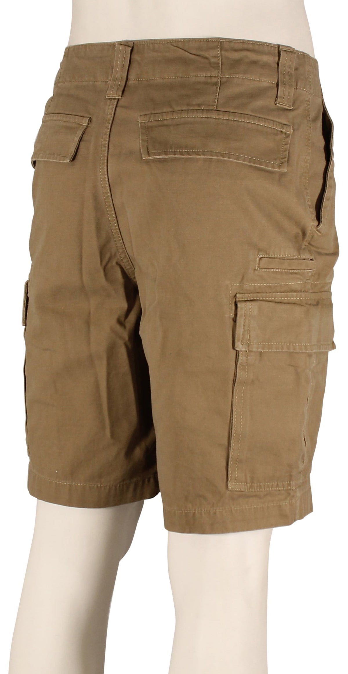 Billabong Combat Cargo Shorts - Light Khaki – back view
