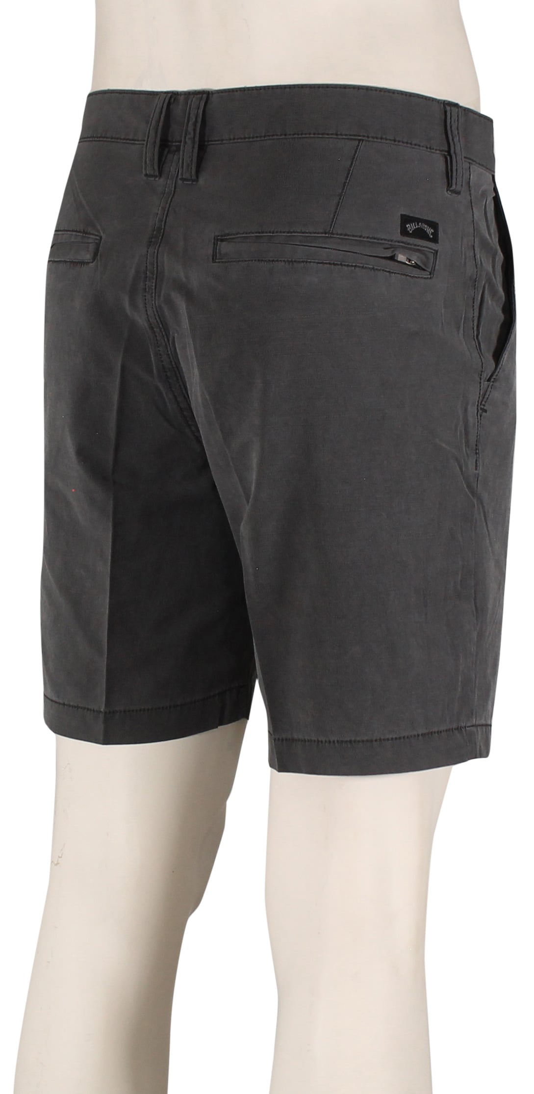 Billabong Crossfire Wave Washed 18" Hybrid Shorts - Washed Asphalt – back view