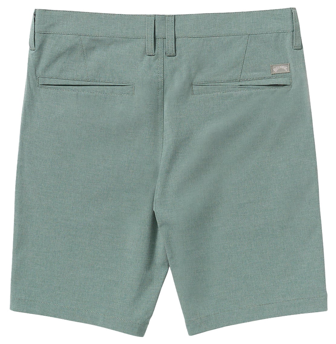 Billabong Crossfire 19" Hybrid Shorts - Green Ash – back view