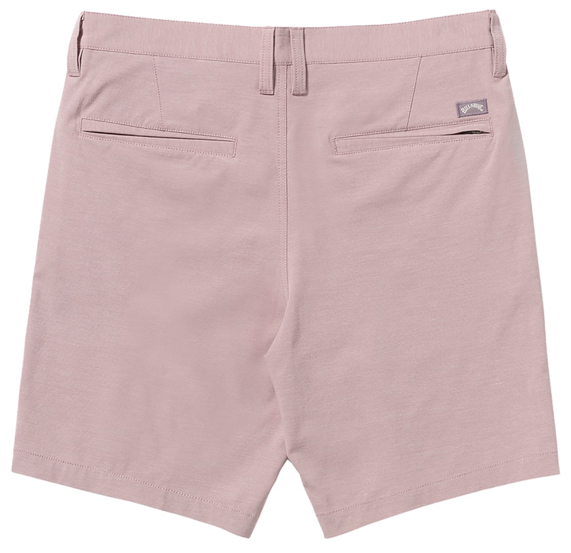Billabong Crossfire 19" Hybrid Shorts - Deep Purple – back view