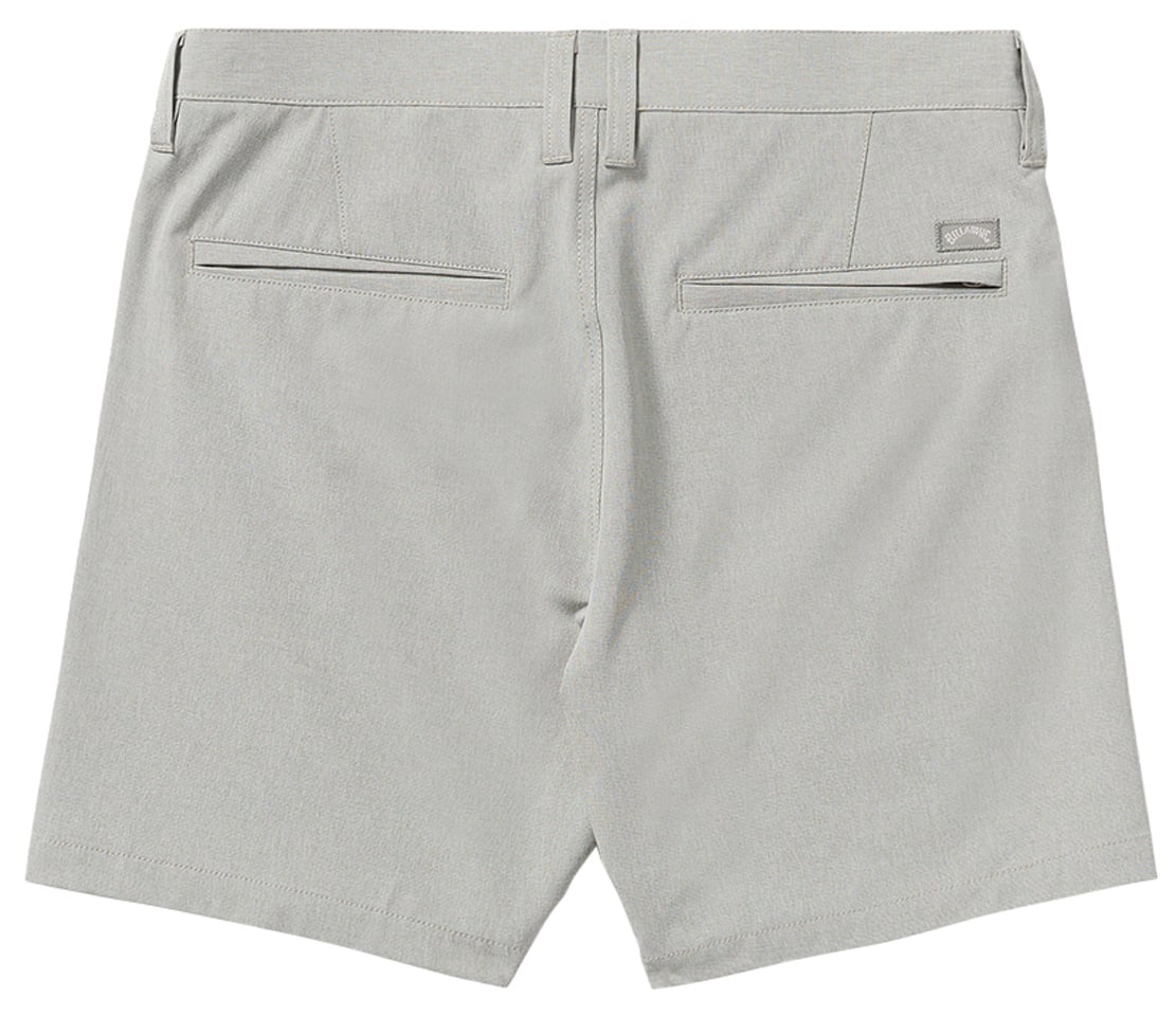Billabong Crossfire 17" Hybrid Shorts - Grey Ash – back view