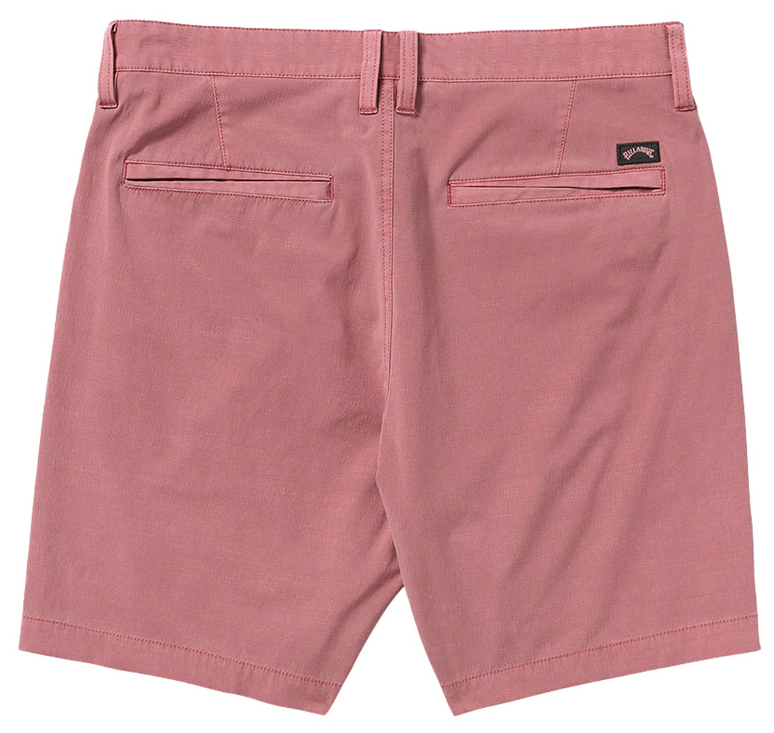 Billabong Crossfire Wave Washed 18" Hybrid Shorts - Desert Rose – back view
