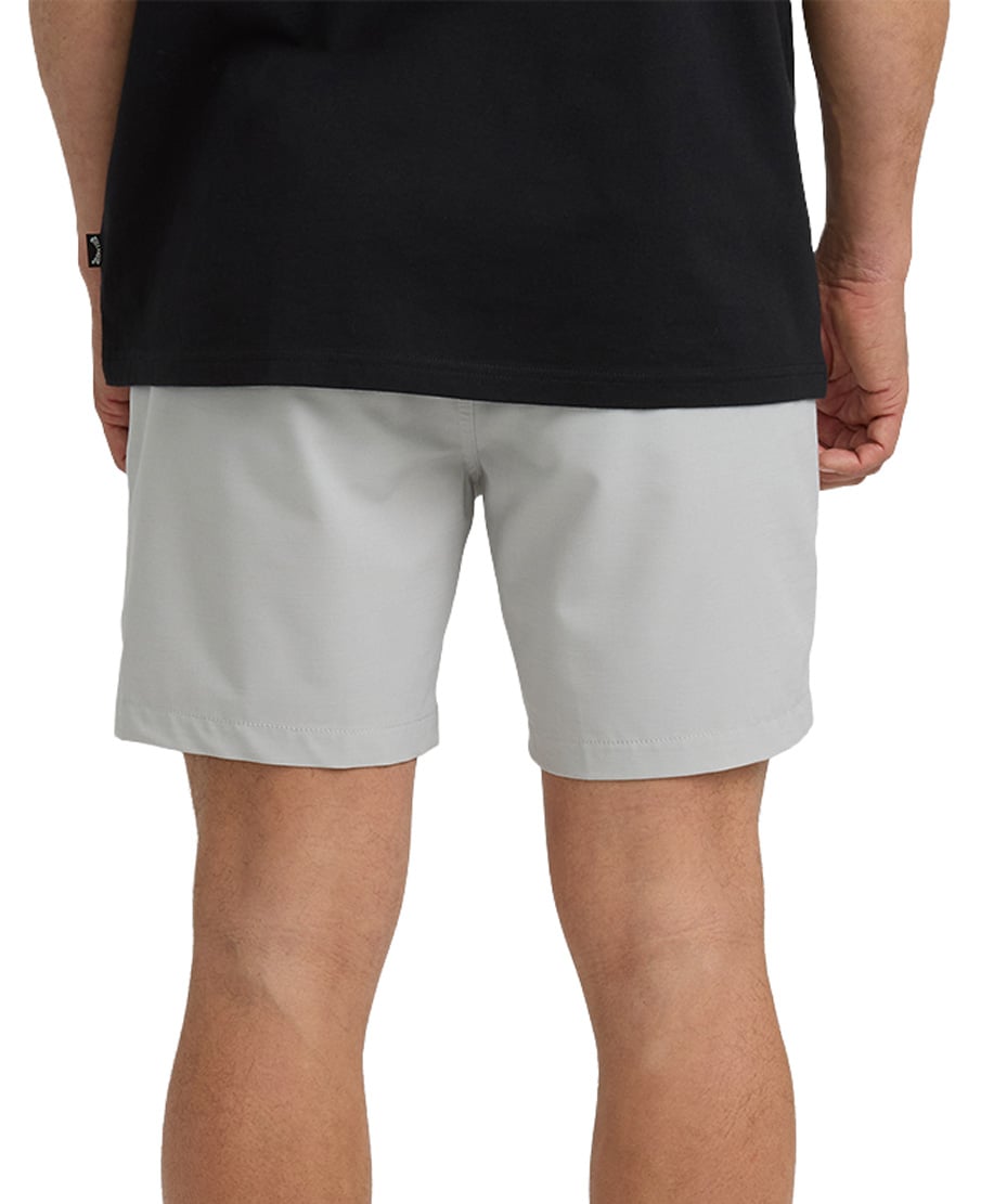 Billabong Crossfire 17" Hybrid Shorts - Silver – back view