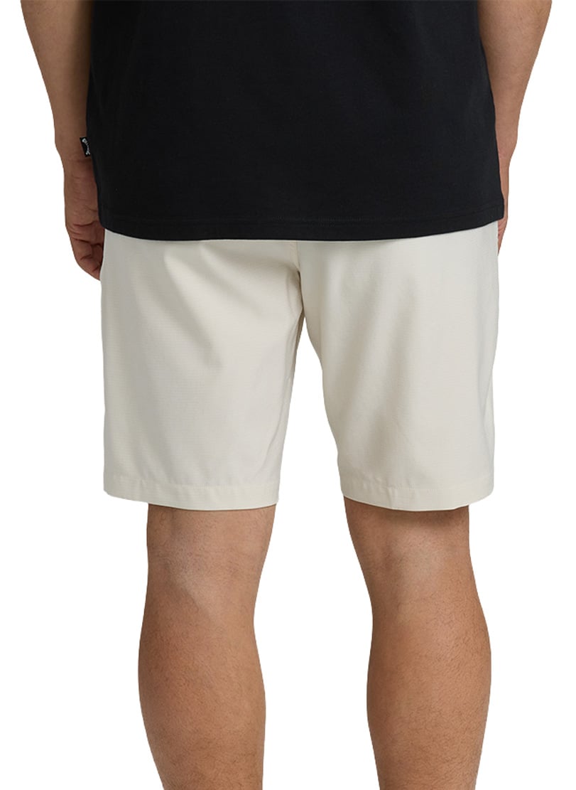 Billabong Crossfire 19" Hybrid Shorts - Oatmeal – back view