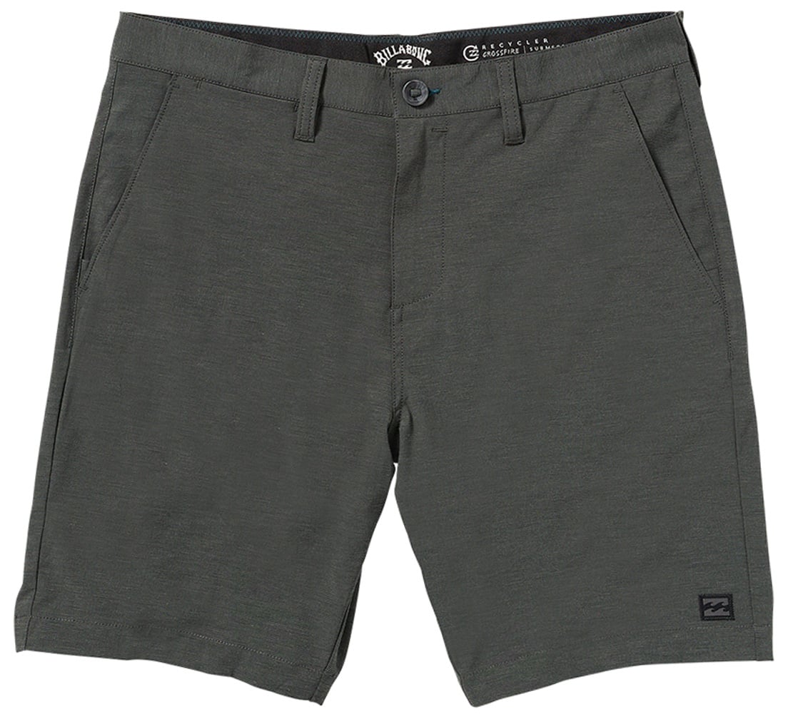 Billabong Crossfire Submersible 19" Men's Hybrid Shorts - Asphalt