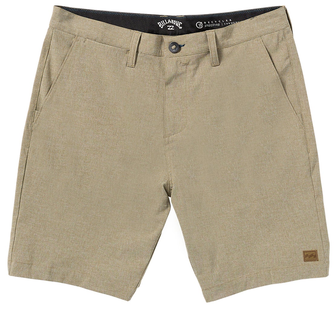 Billabong Crossfire Submersible 19" Men's Hybrid Shorts - Khaki
