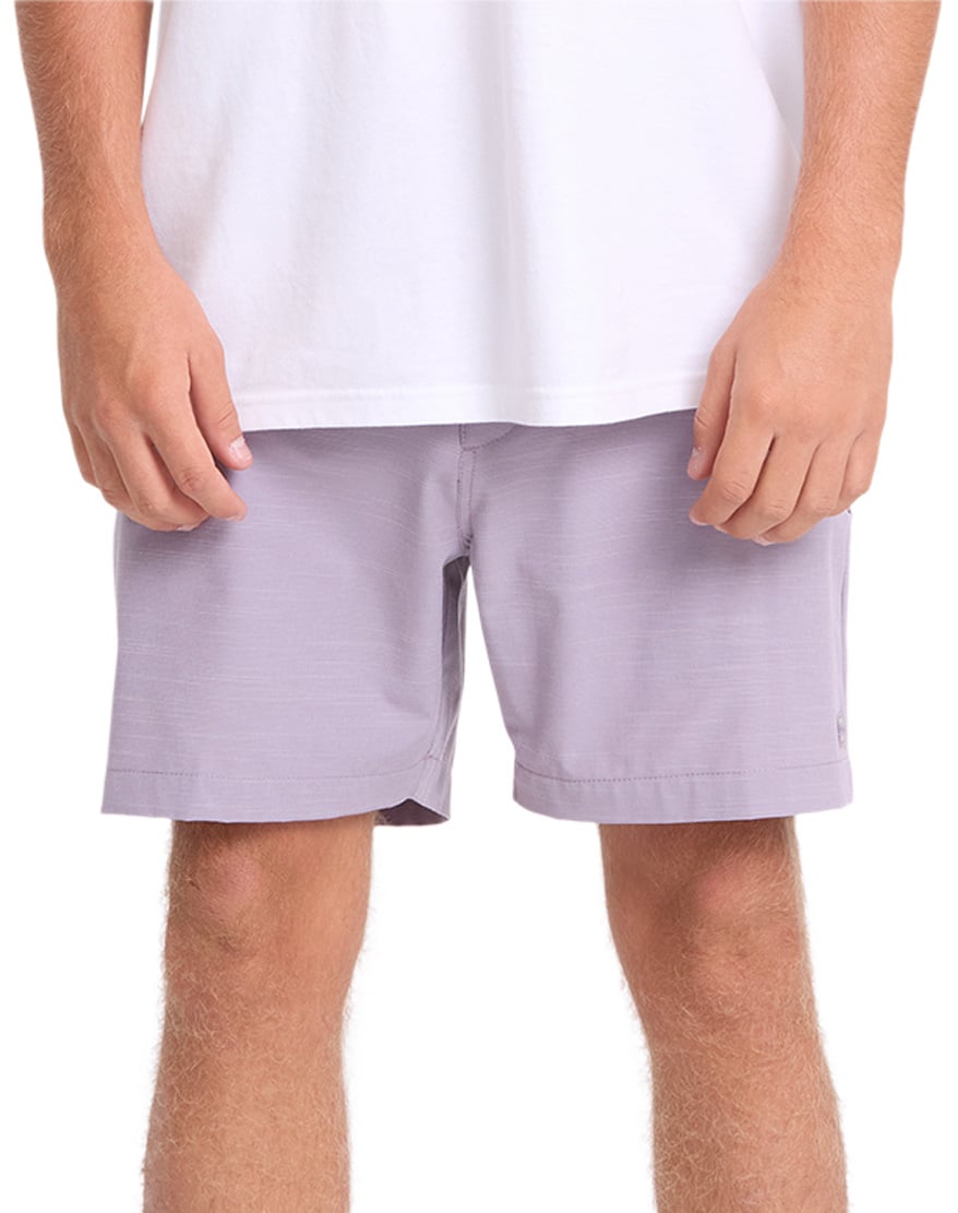 Billabong Crossfire Submersible 17" Men's Hybrid Shorts - Purple Ash