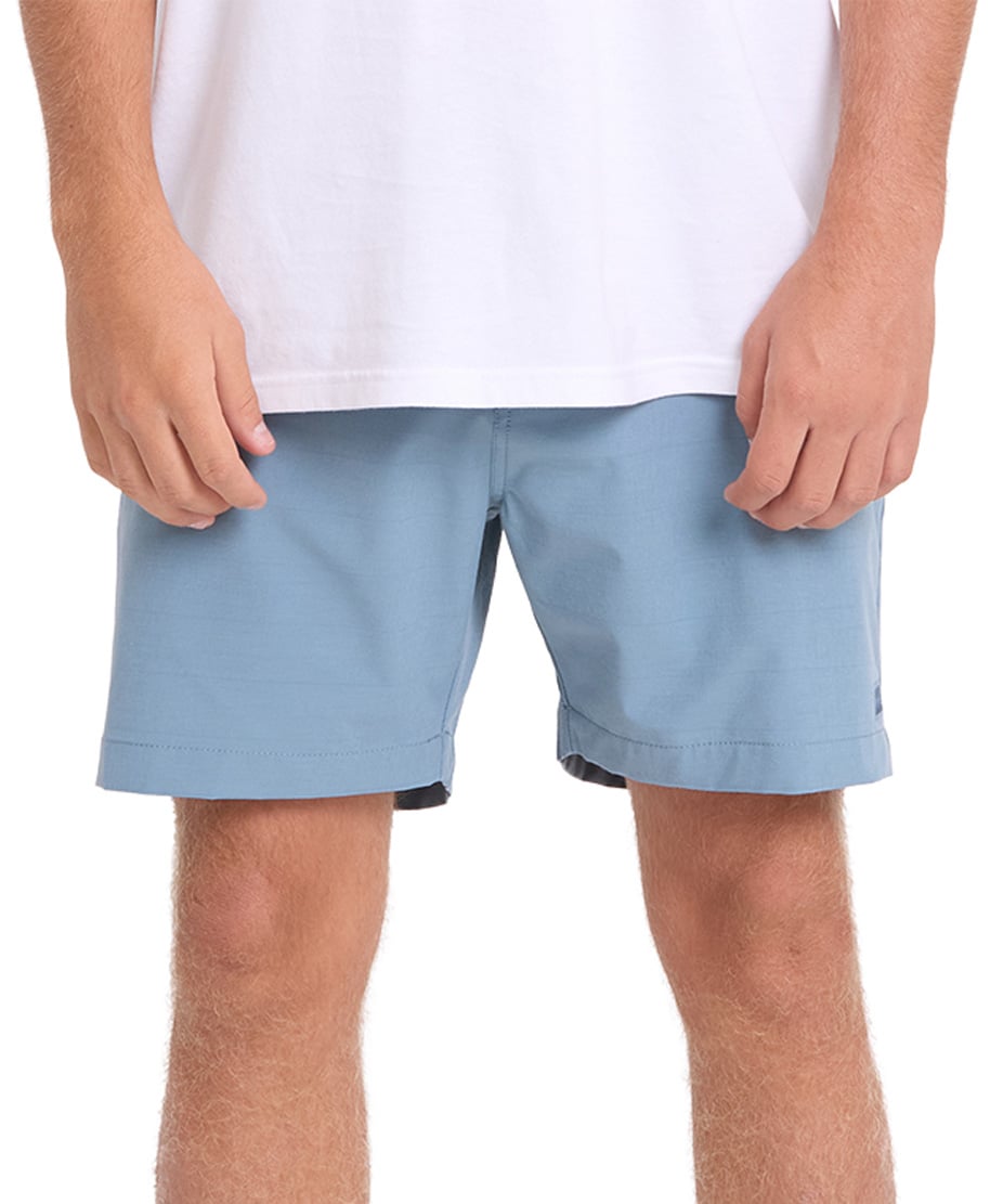 Billabong Crossfire Submersible 17" Men's Hybrid Shorts - Blue Fog