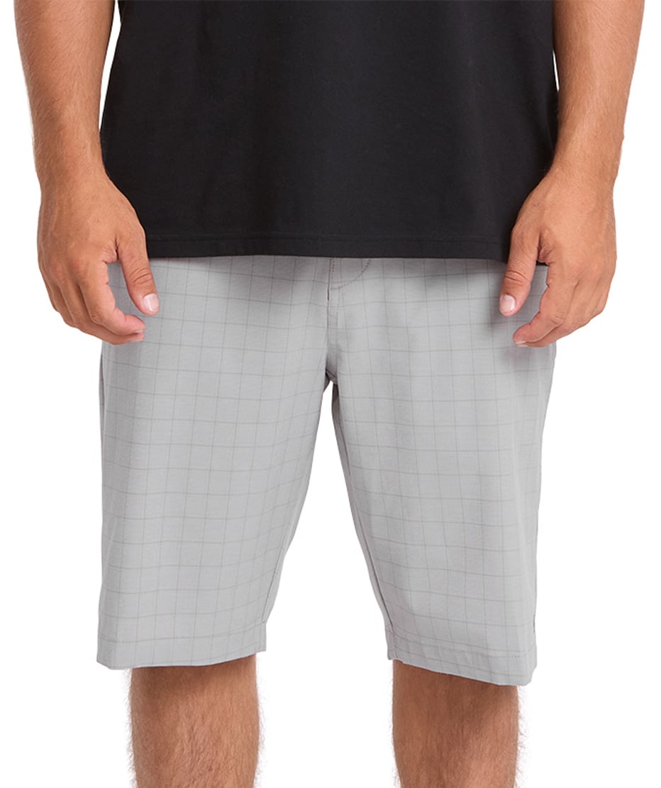 Billabong Crossfire Submersible 21" Men's Hybrid Shorts - Silver