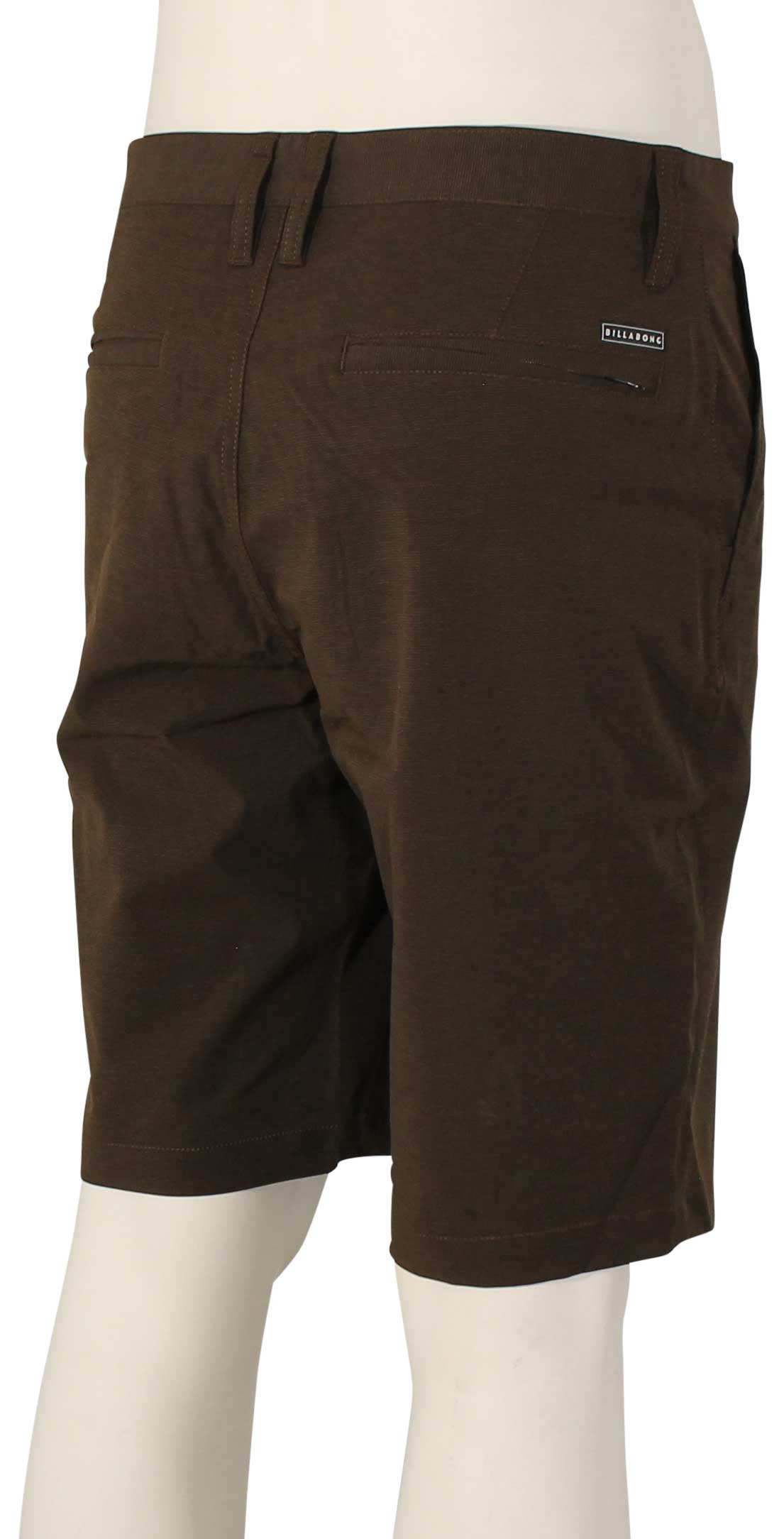 Billabong Crossfire X Hybrid Shorts - Mud – back view