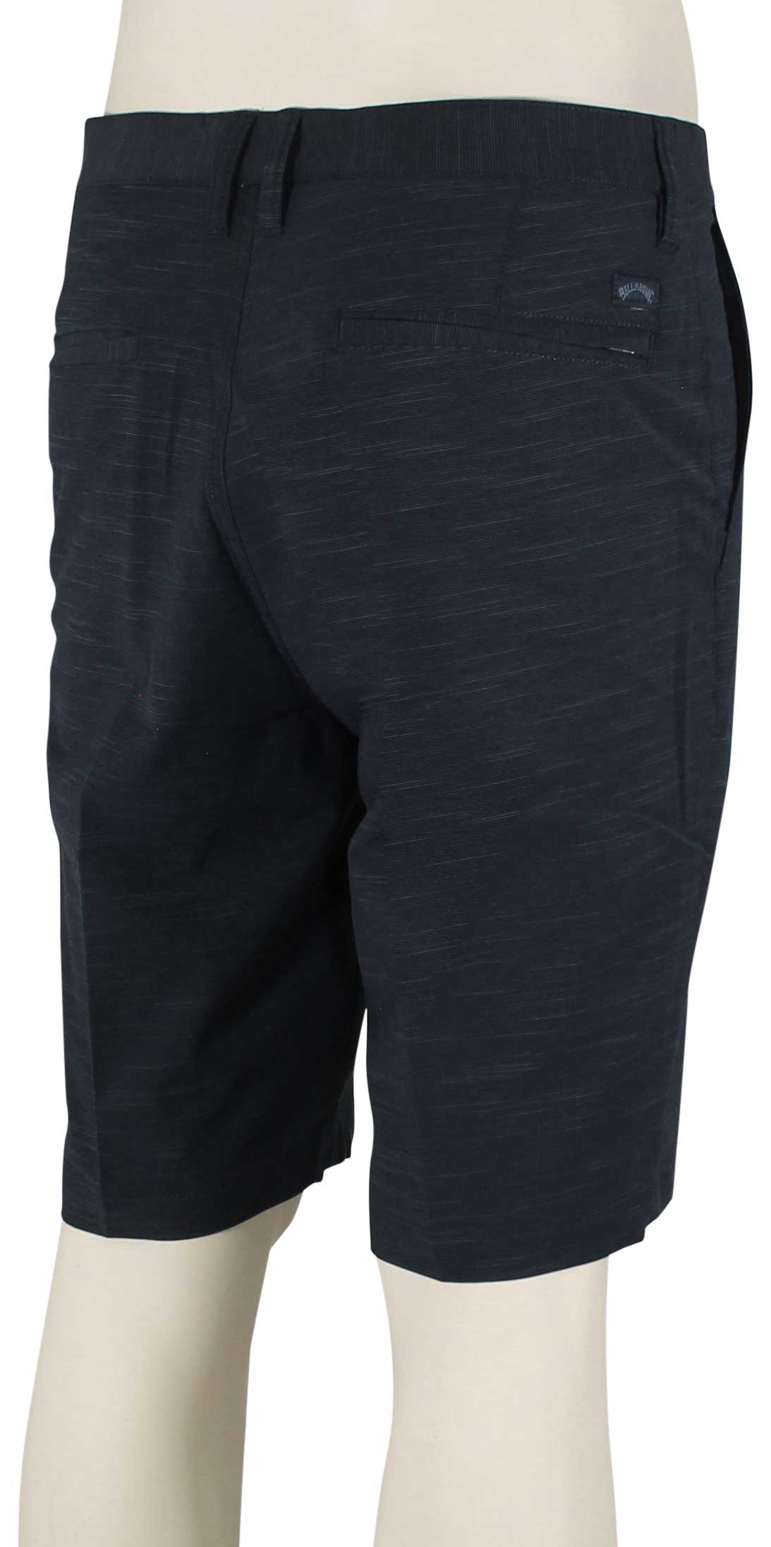 Billabong Crossfire Slub Hybrid Shorts - Navy – back view