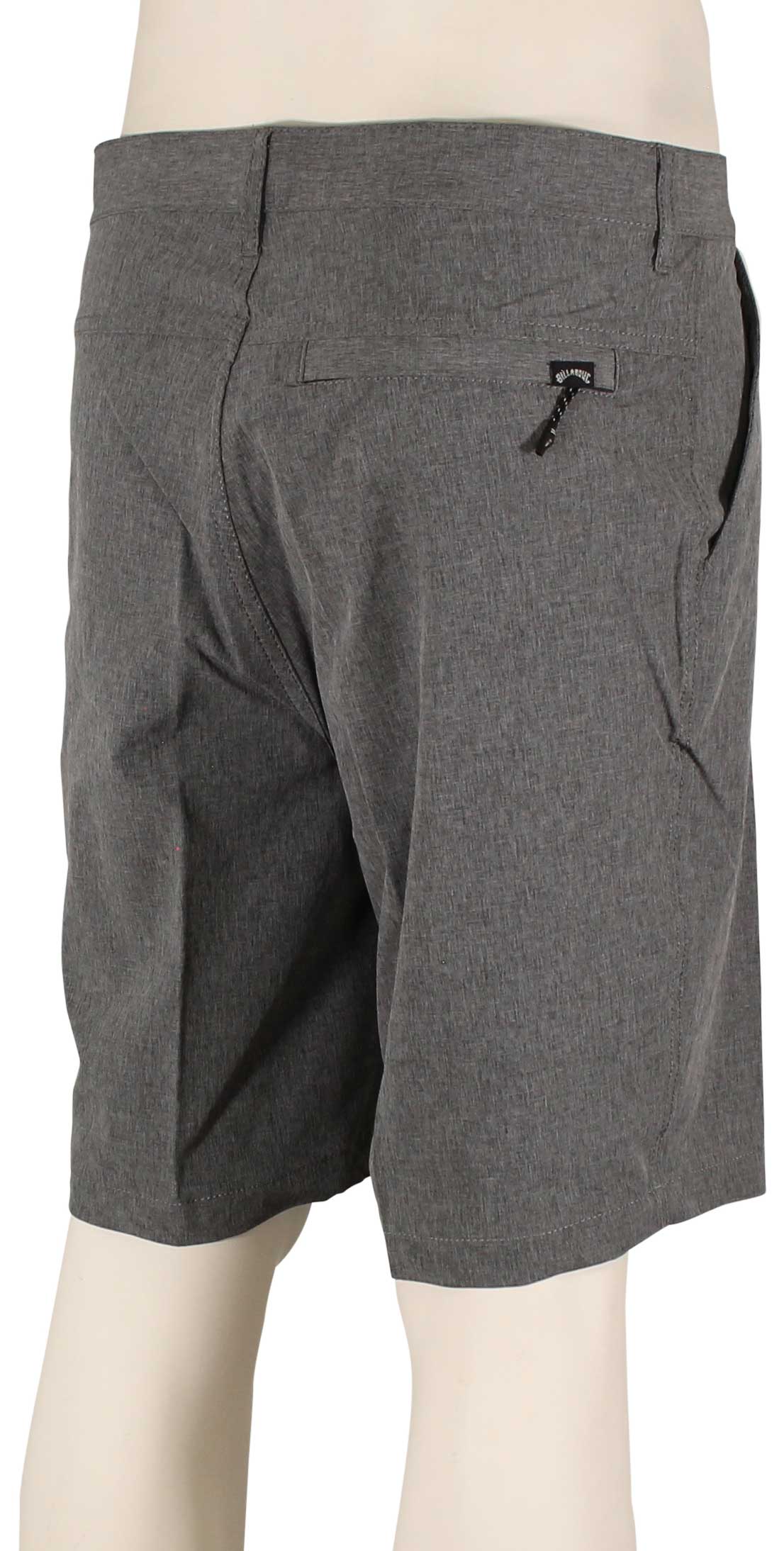 Billabong A/Div Surftrek Transport Shorts - Dark Grey Heather, back view