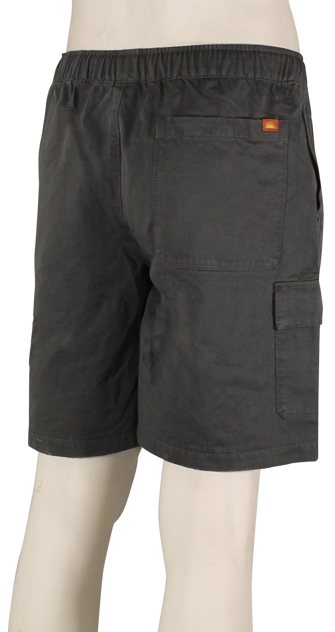 Rhythm Cargo Jam 19" Shorts - Charcoal – back view