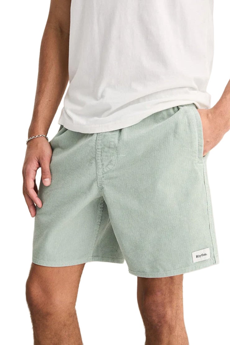 Rhythm Classic Cord Jam Shorts - Seafoam