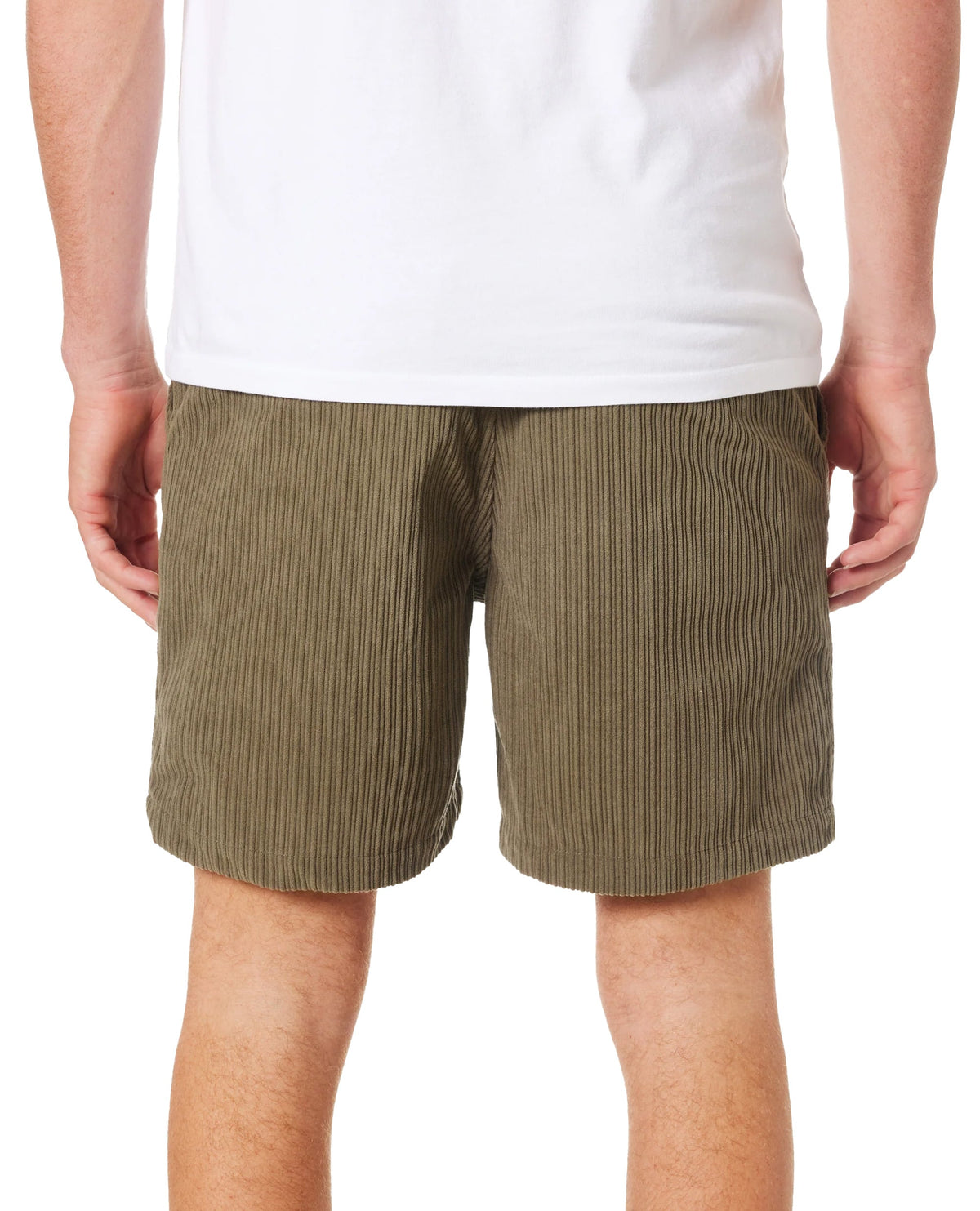 Katin Kenneth Corduroy 18" Walk Shorts - Mens Casual Shorts – back view