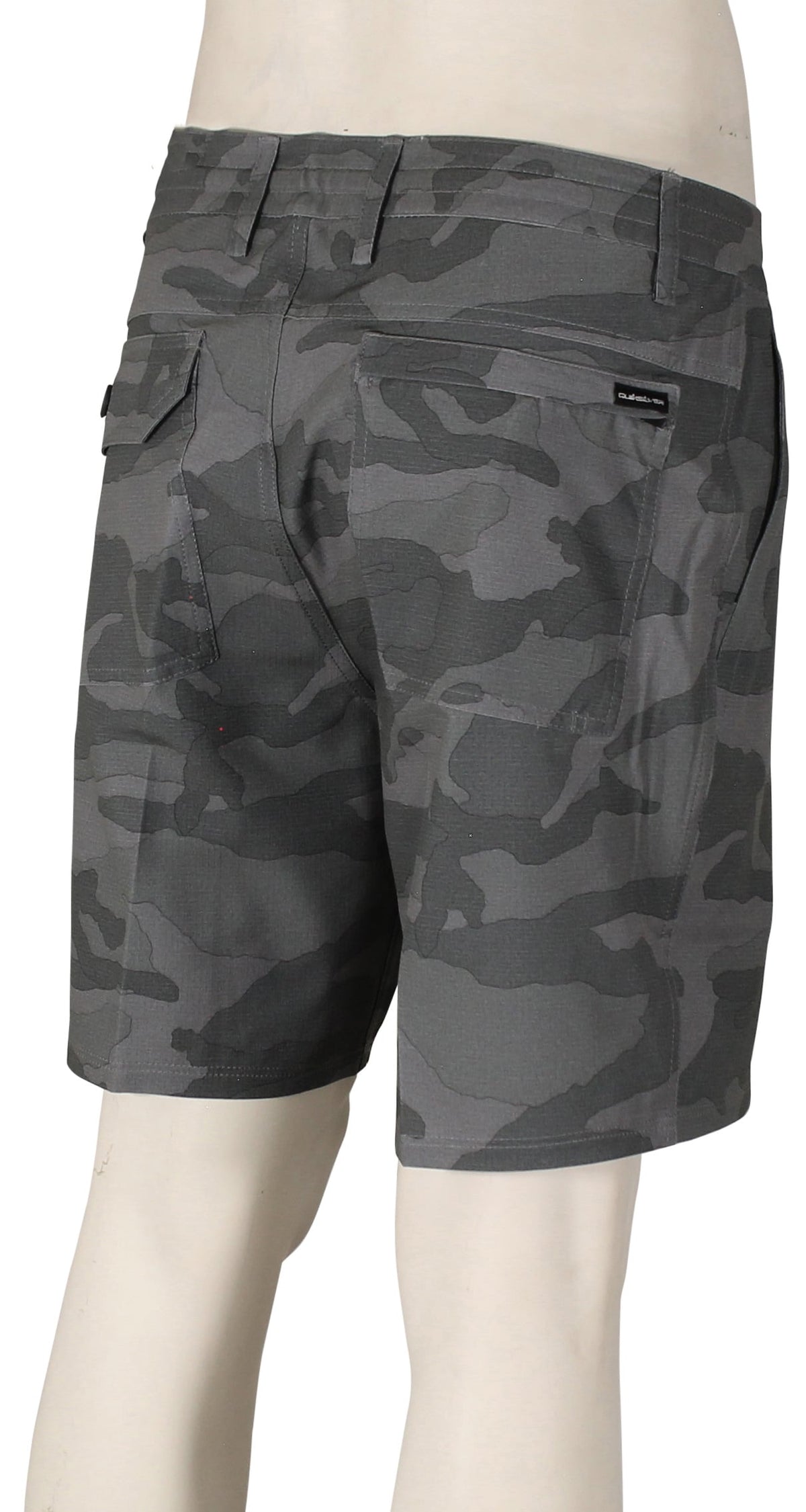 Quiksilver Highline 18.5" Amphibian Hybrid Shorts - Tarmac – back view