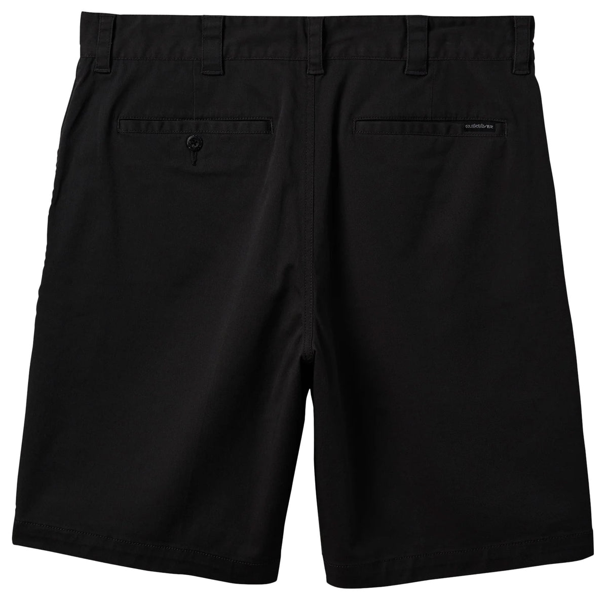 Quiksilver Everyday Union Stretch 20" Walk Shorts - Black – back view