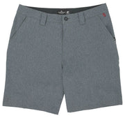 Quiksilver Men’s Union Heather Amphibian 19" Hybrid Shorts Walkshorts - Black