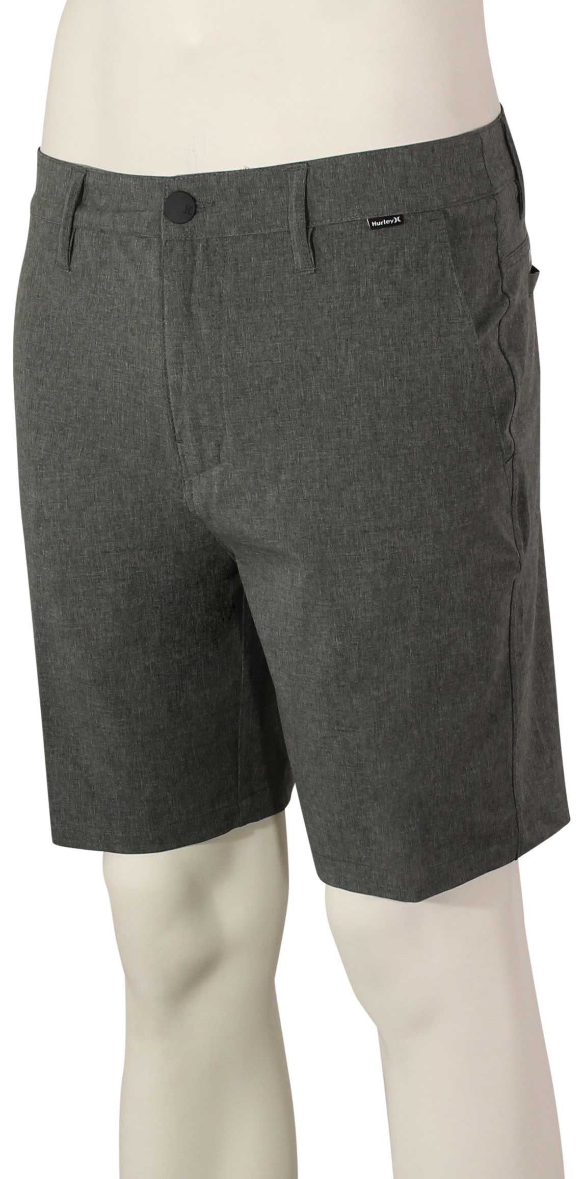 Hurley Phantom 18" Hybrid Shorts - Black Heather