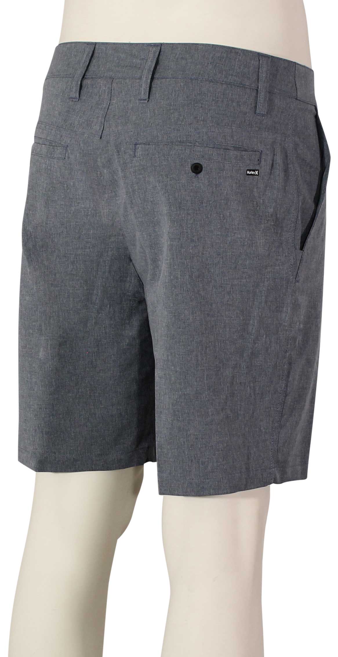 Hurley Phantom 18" Hybrid Shorts - Obsidian – back view