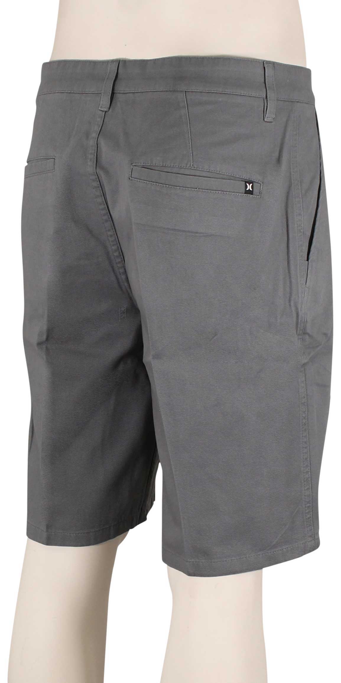 Hurley Pleasure Point 20" Chino Shorts - Smoke Grey – back view