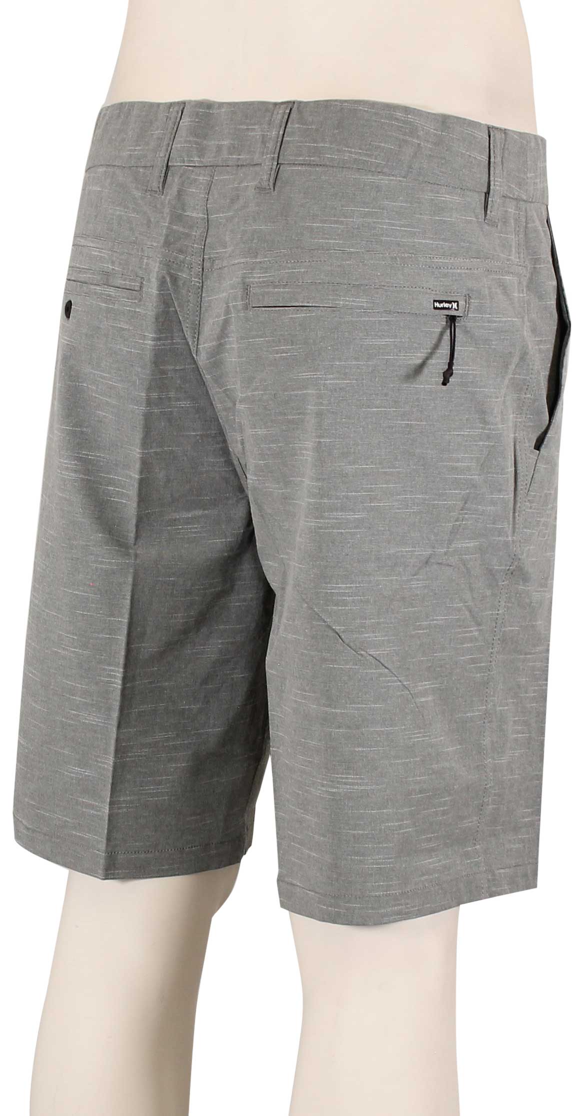 Hurley Phantom Sandbar Hybrid Shorts - Iron Grey – back view