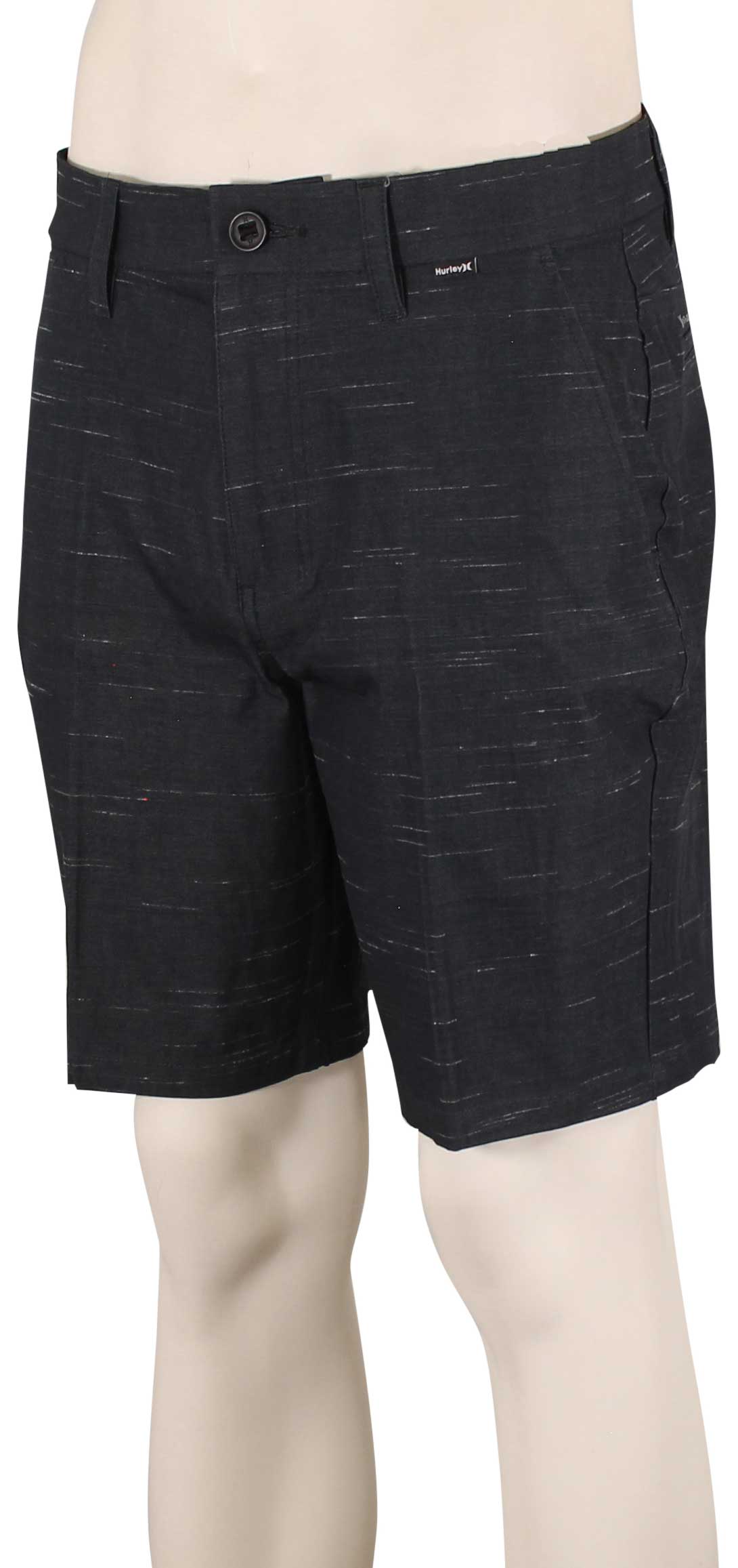 Hurley H2O-DRI Cole 19" Walk Shorts - Black