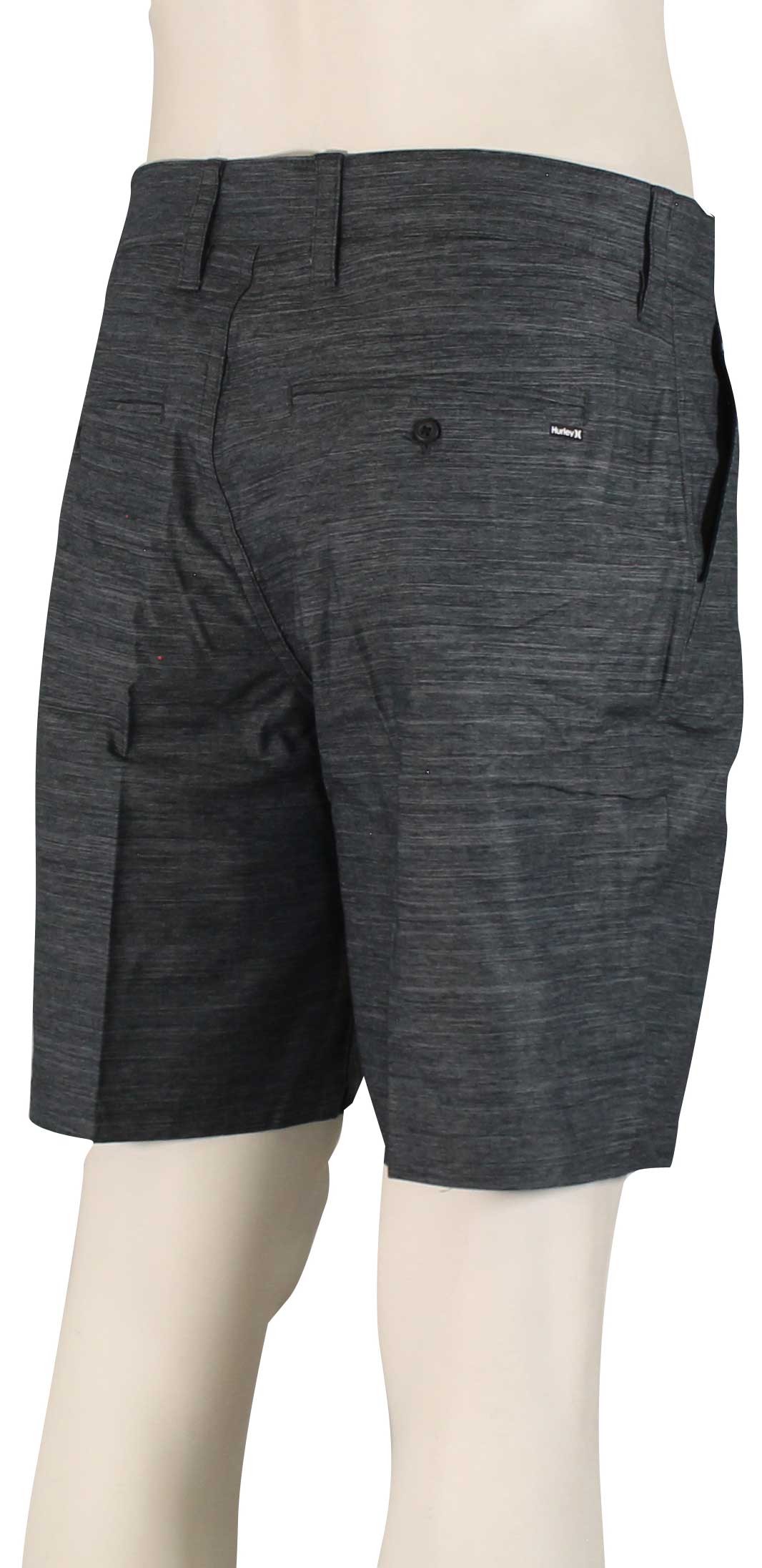 Hurley H2O-DRI Breathe 19" Shorts - Black – back view