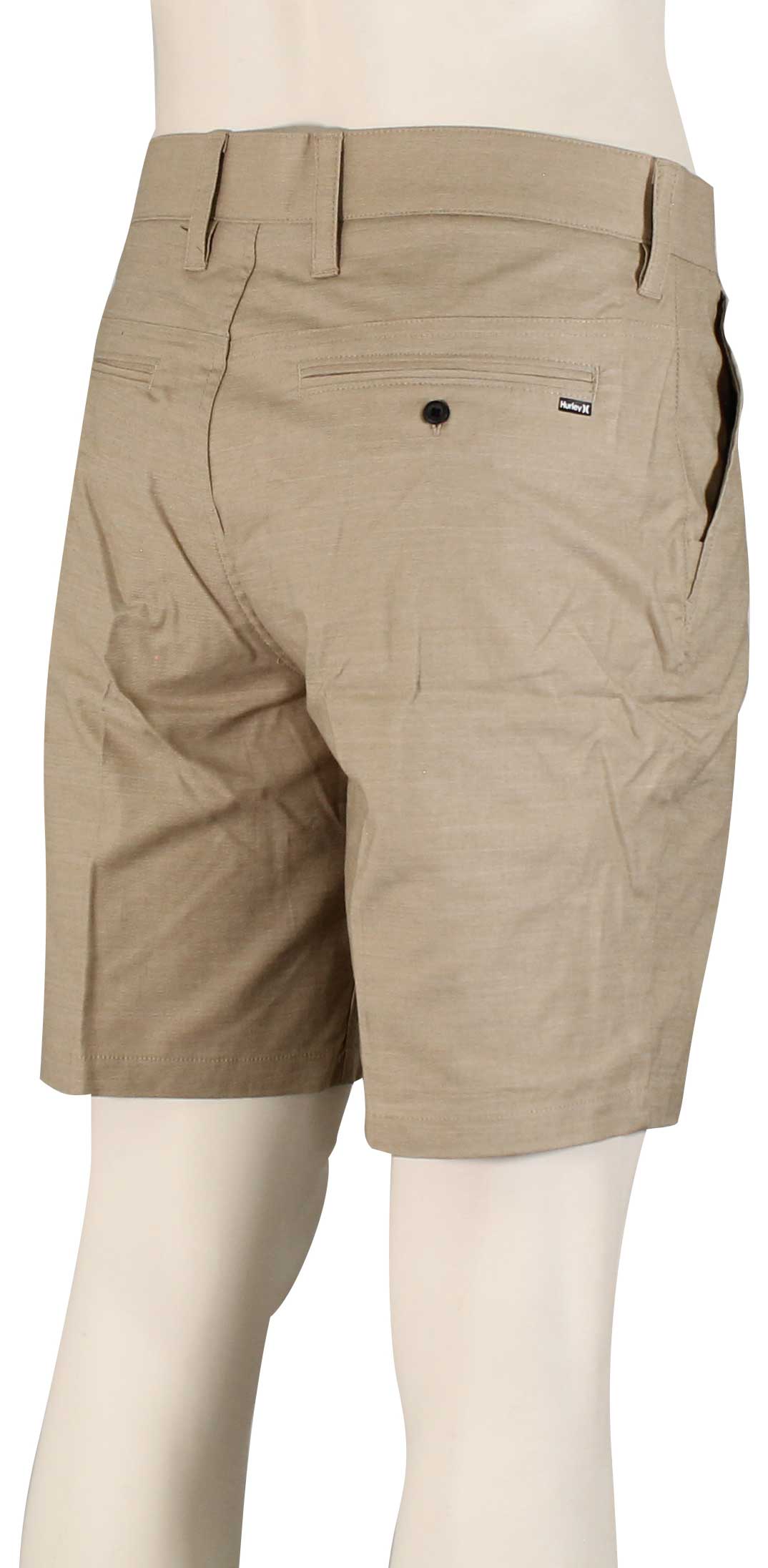 Hurley H2O-DRI Breathe 19" Shorts - Khaki – back view