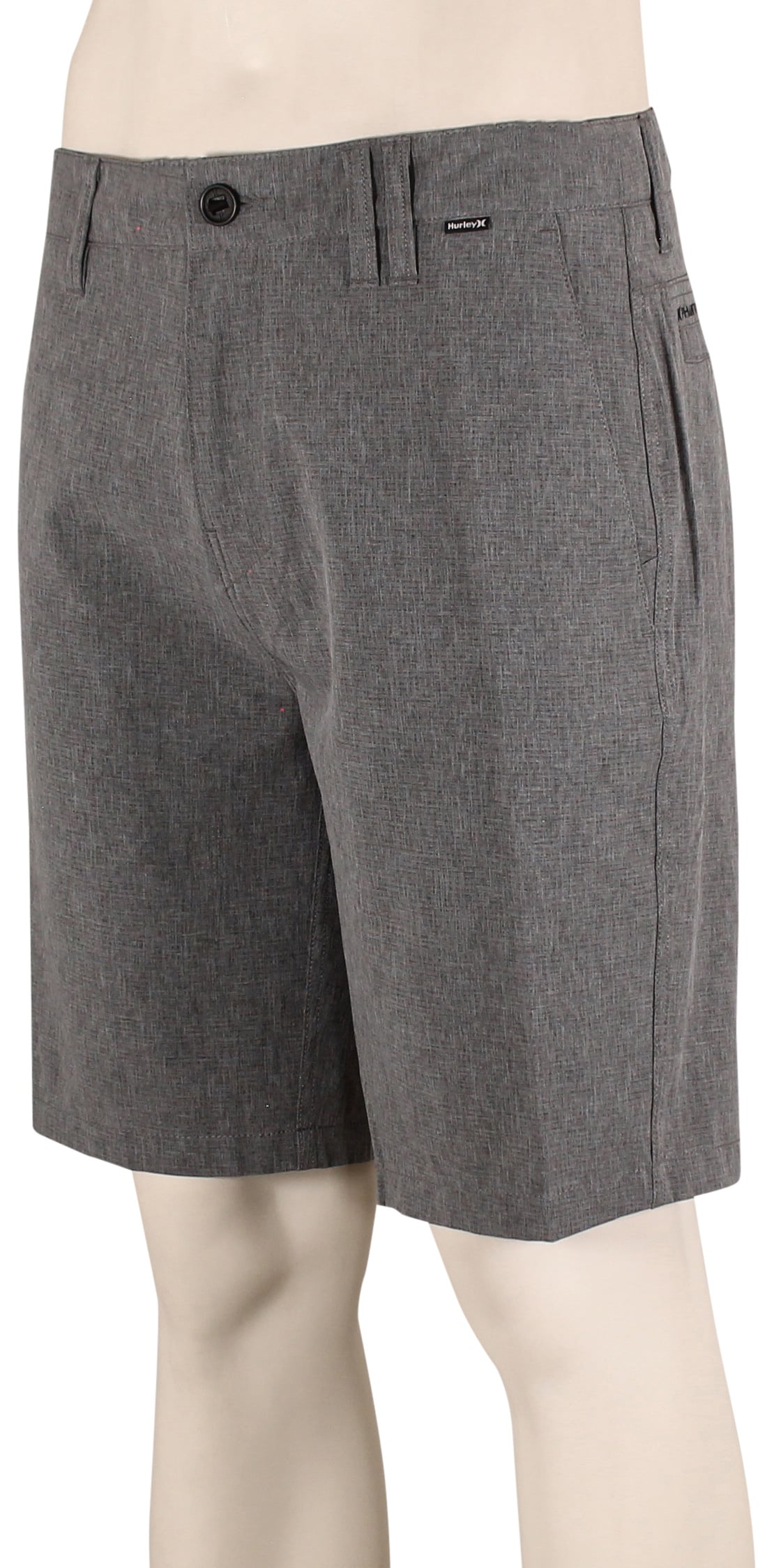 Hurley Phantom Flow 20" Walk Shorts - Black Heather