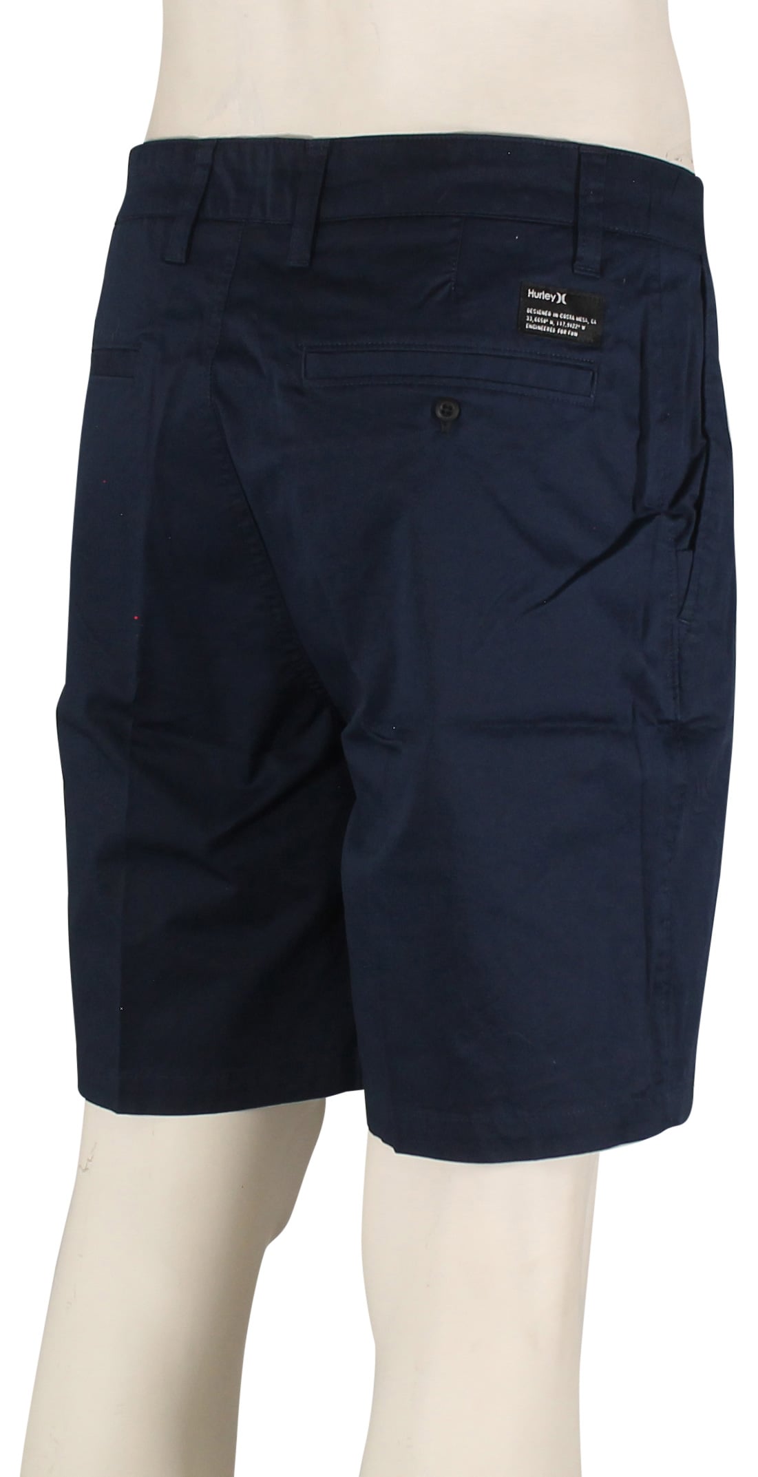 Hurley Icon 19" Walk Shorts - Obsidian – back view