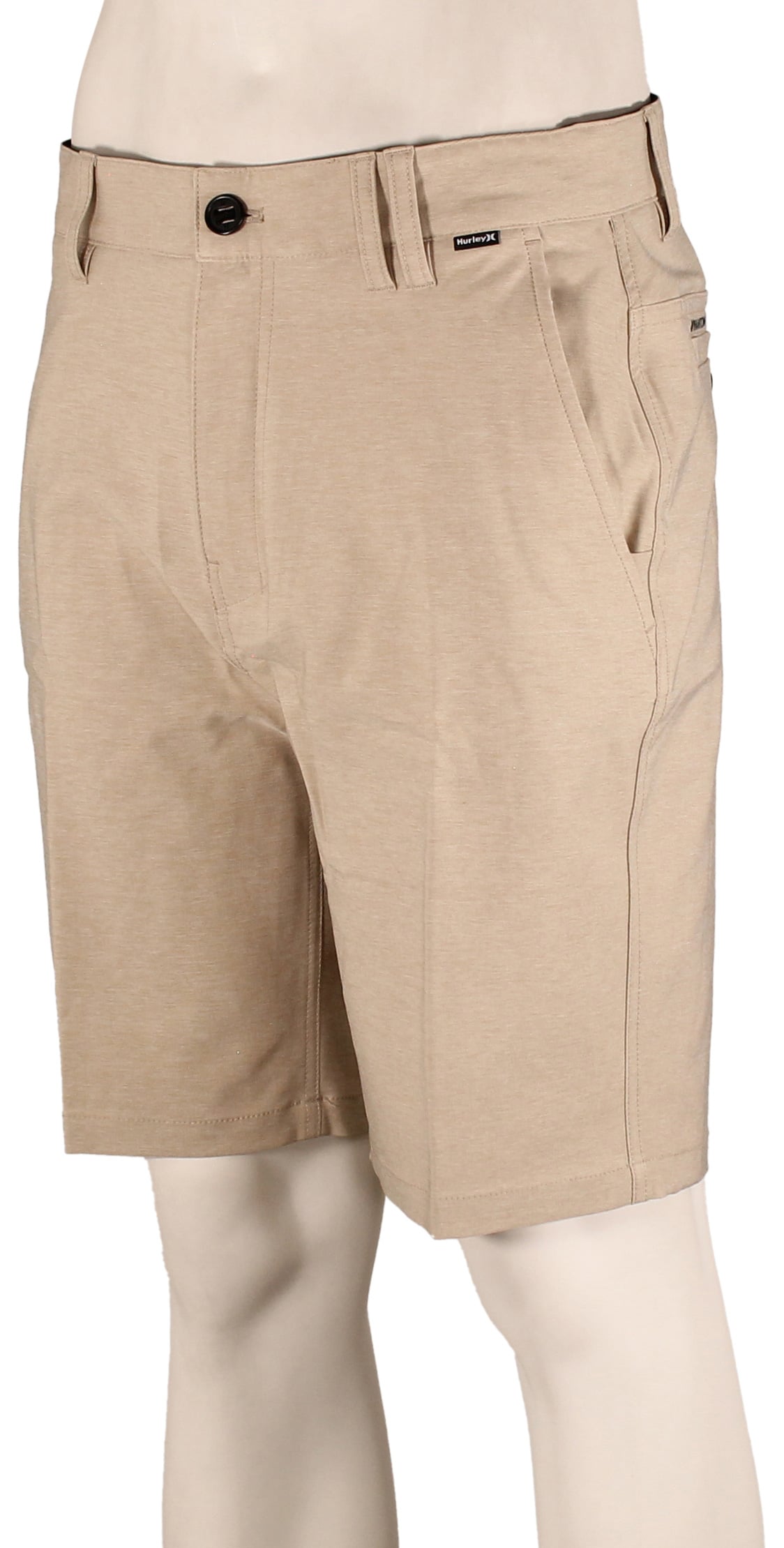 Hurley Phantom Heather 20" Walk Shorts - Khaki